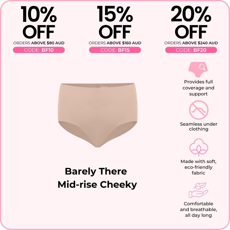 Barely There Mid-rise Cheeky