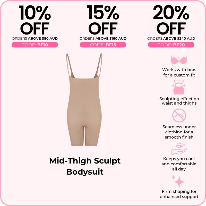 Mid-Thigh Sculpt Bodysuit