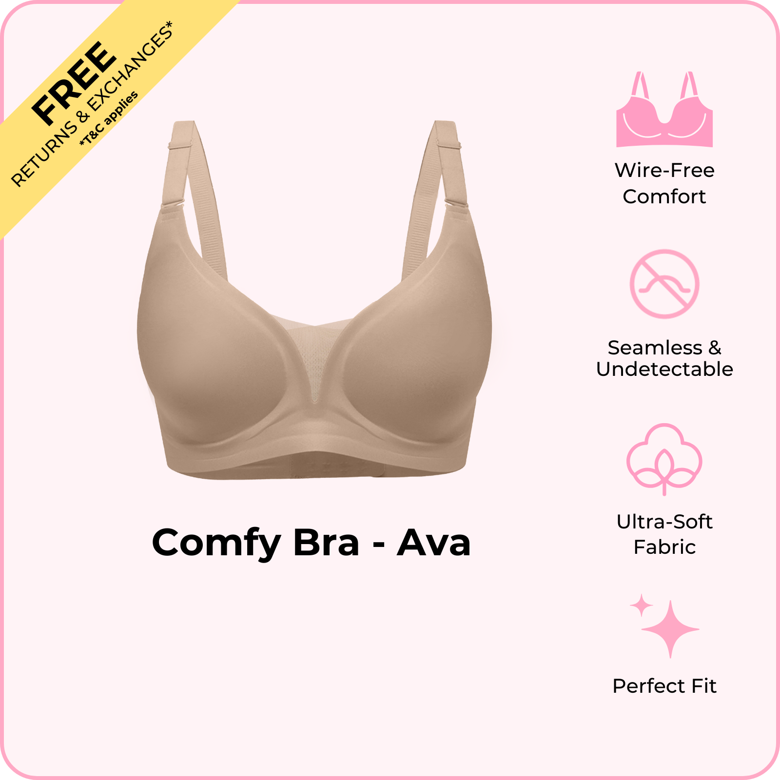 Comfy Bra - Ava