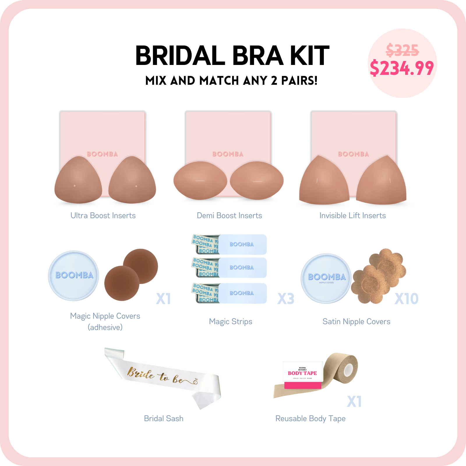 Bridal Bra Kit