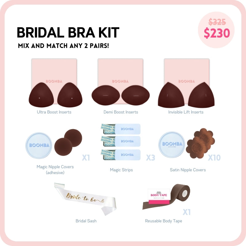 Bridal Bra Kit (Cocoa)
