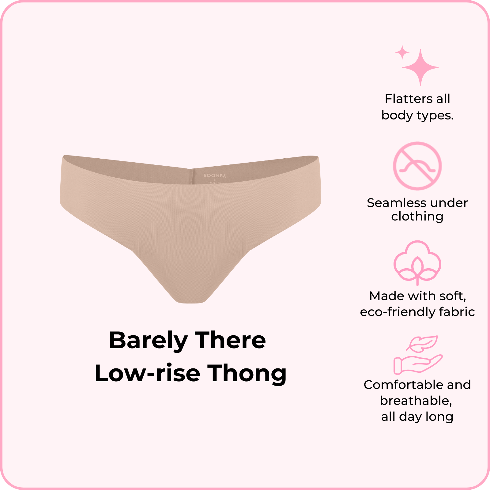 Barely There Low-rise Thong