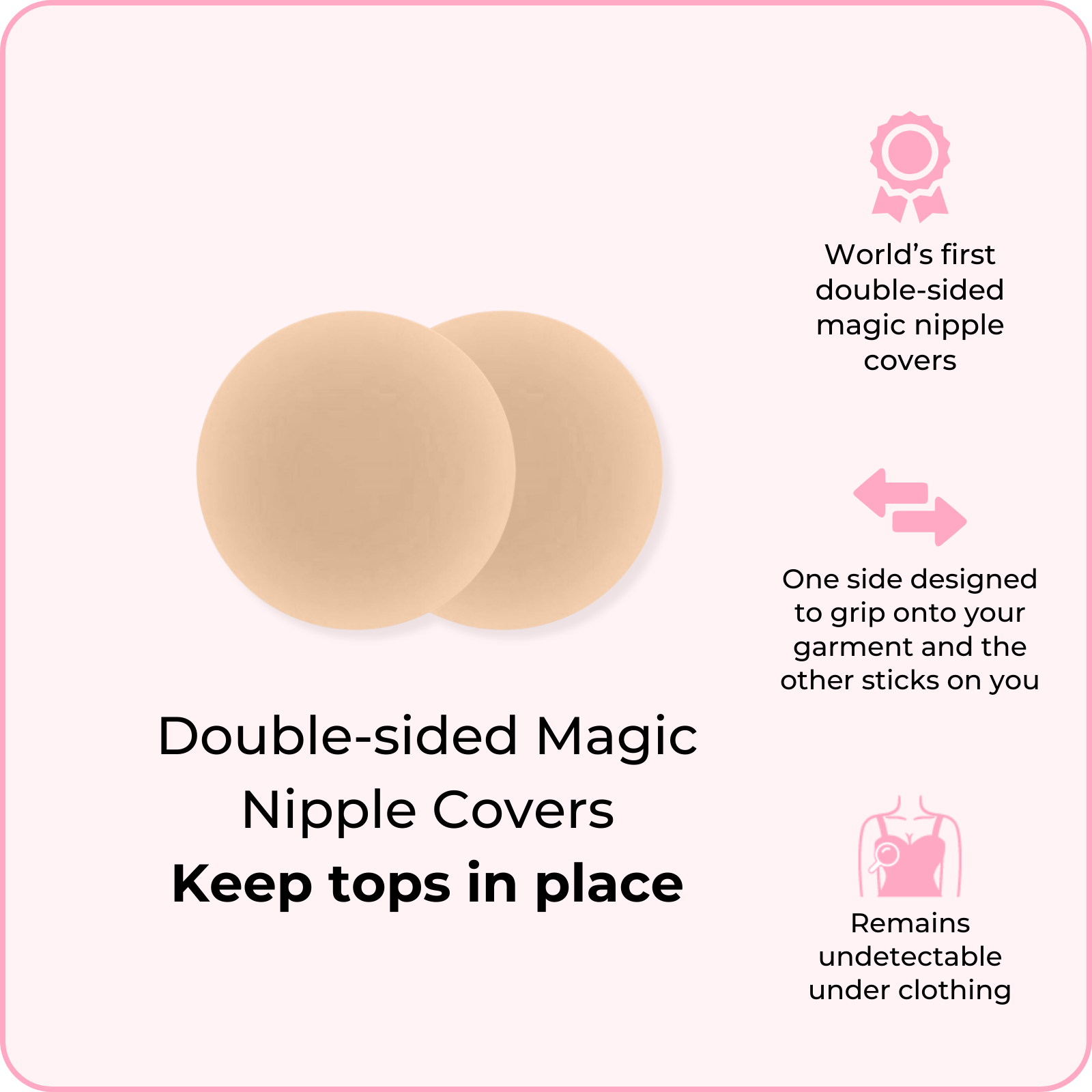 Double-Sided Magic Nipple Covers