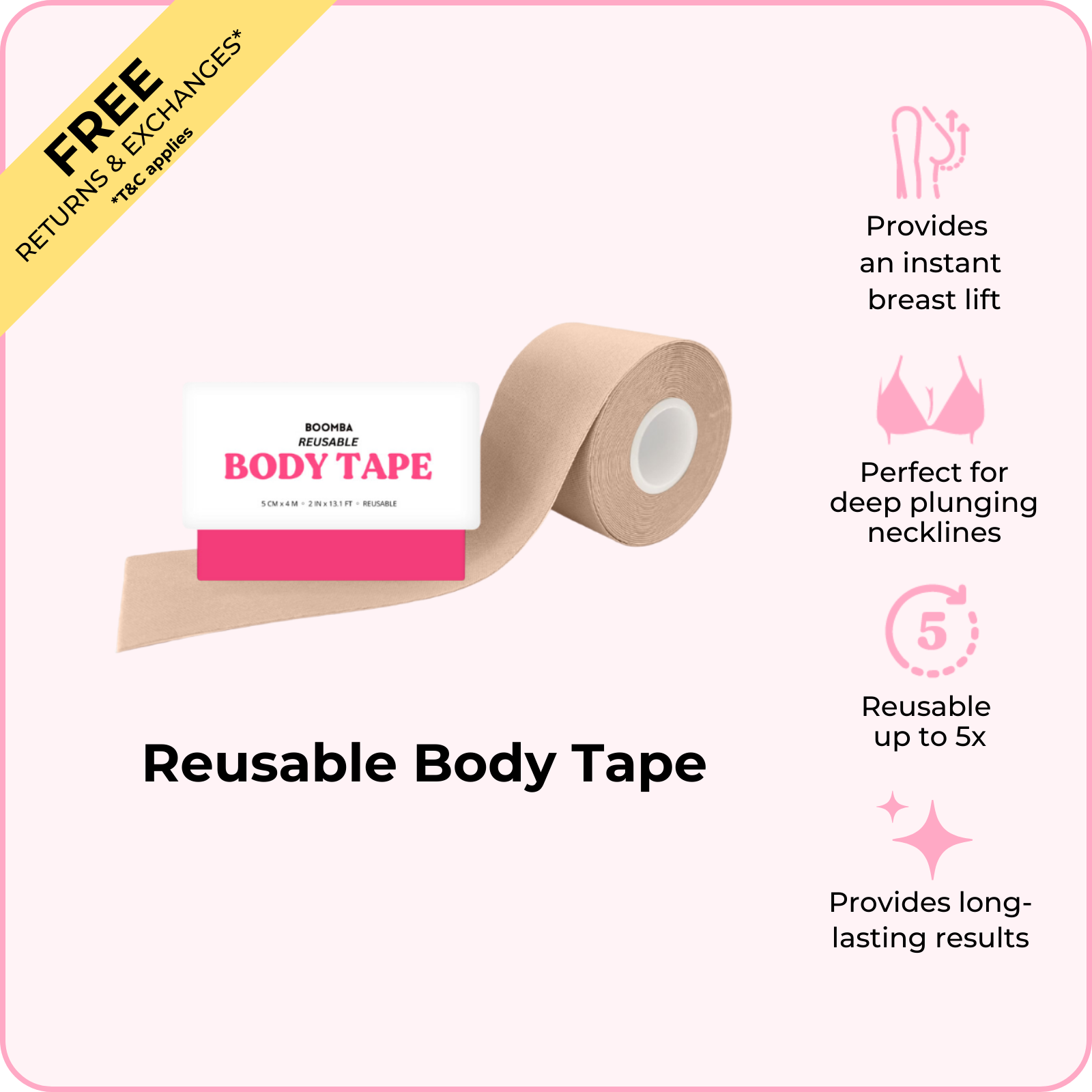 Reusable Body Tape